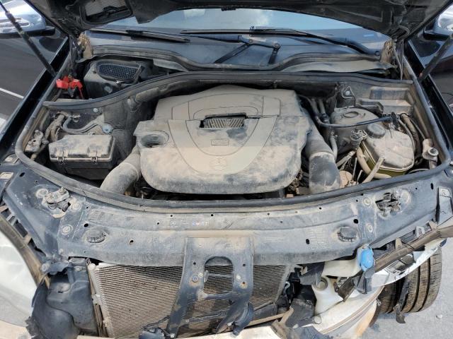 4JGBB8GB1BA734745 - 2011 MERCEDES-BENZ ML 350 4MATIC BLACK photo 12