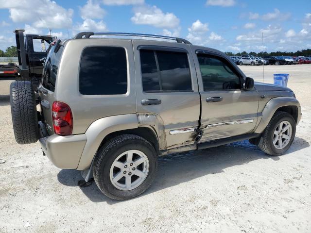 1J4GK58K46W234167 - 2006 JEEP LIBERTY LIMITED TAN photo 3