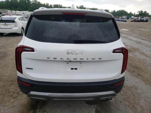 5XYP3DHC3NG316893 - 2022 KIA TELLURIDE EX WHITE photo 6