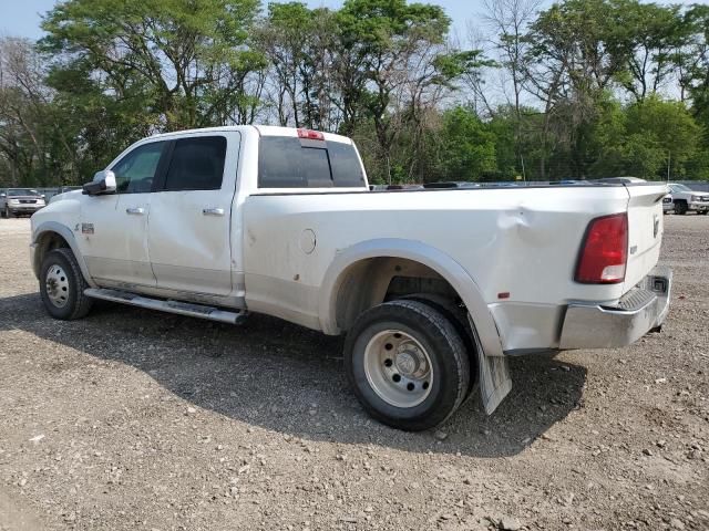 3C63DRJL7CG108119 - 2012 DODGE RAM 3500 LARAMIE WHITE photo 2