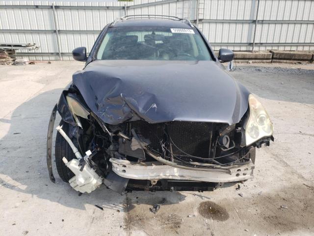 JNKAJ09F98M353400 - 2008 INFINITI EX35 BASE ლურჯი ფოტო 5