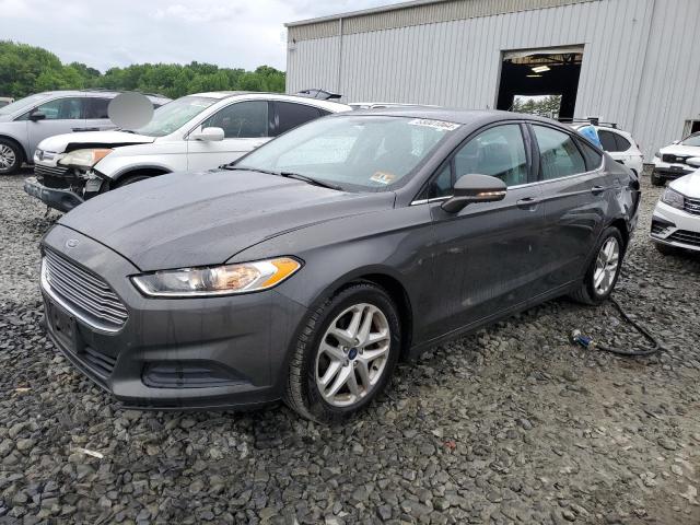 3FA6P0HD2GR374025 - 2016 FORD FUSION SE GRAY photo 1