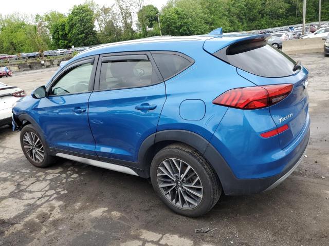 KM8J3CAL2KU903599 - 2019 HYUNDAI TUCSON LIMITED BLUE photo 2