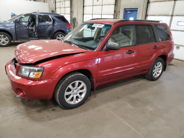 JF1SG65635H729175 - 2005 SUBARU FORESTER 2.5XS Կարմիր լուսանկար 1