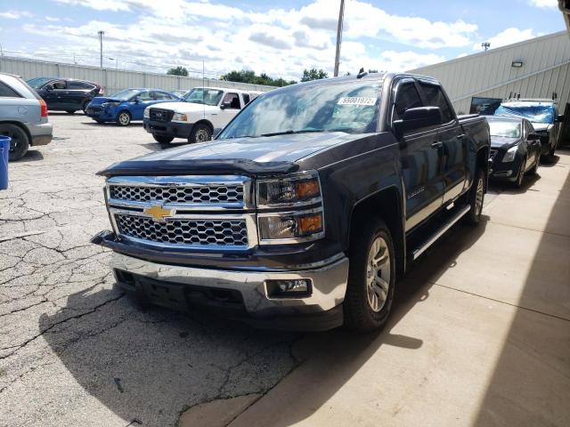 3GCUKREC4FG403843 - 2015 CHEVROLET silverado K1500 LT CHARCOAL photo 2