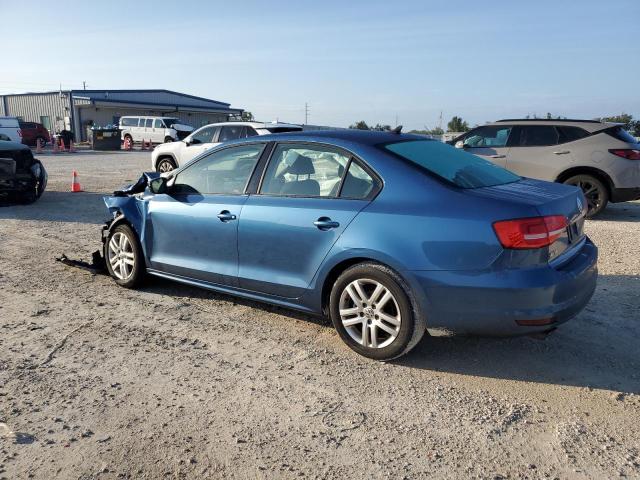 3VW2K7AJ9FM350491 - 2015 VOLKSWAGEN JETTA BASE 蓝色 照片 2