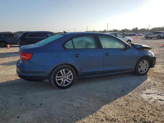 3VW2K7AJ9FM350491 - 2015 VOLKSWAGEN JETTA BASE 蓝色 照片 3