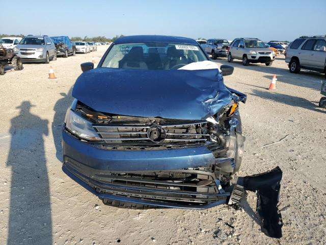 3VW2K7AJ9FM350491 - 2015 VOLKSWAGEN JETTA BASE 蓝色 照片 5