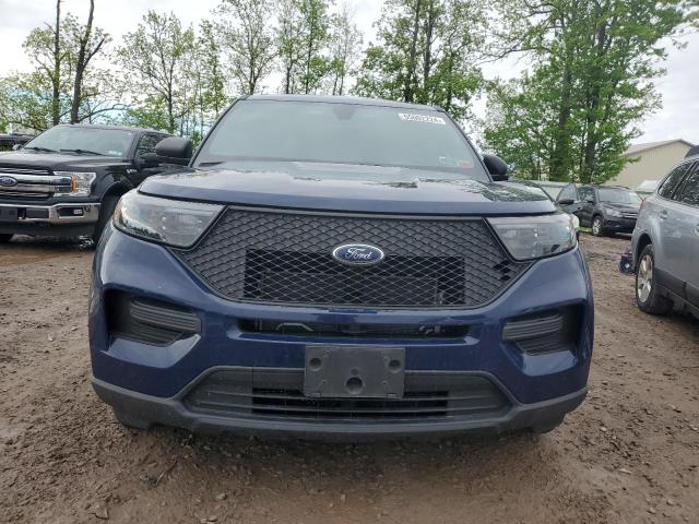 1FM5K8AW6LGB24136 - 2020 FORD EXPLORER POLICE INTERCEPTOR 蓝色 照片 5