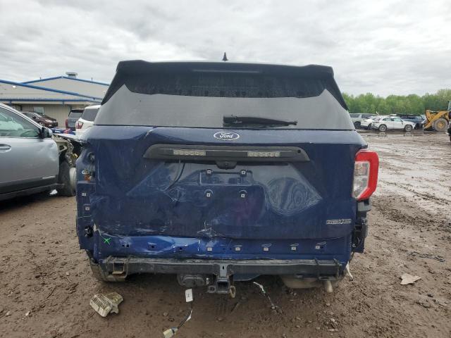 1FM5K8AW6LGB24136 - 2020 FORD EXPLORER POLICE INTERCEPTOR 蓝色 照片 6