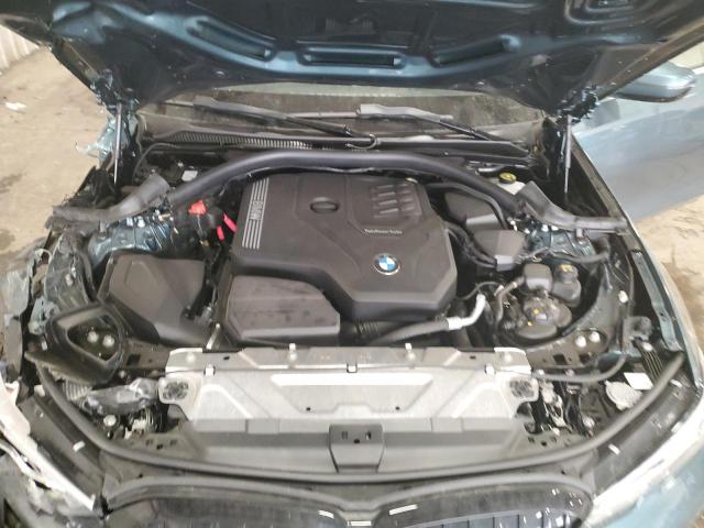 3MW5R7J08M8C21499 - 2021 BMW 330XI Синий фото 11