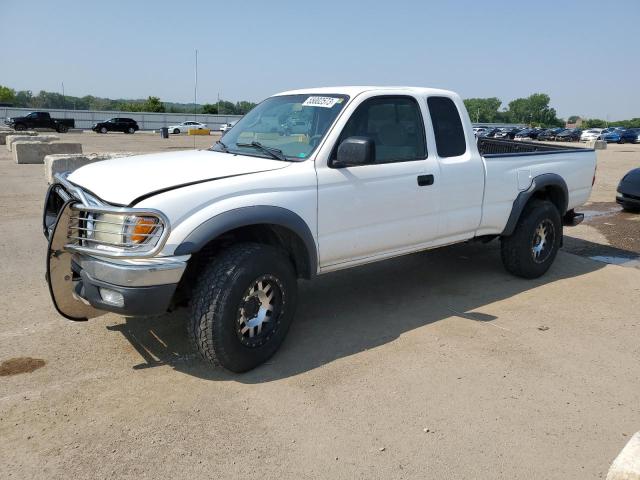 5TEWM72N14Z396686 - 2004 TOYOTA TACOMA XTRACAB WHITE photo 1