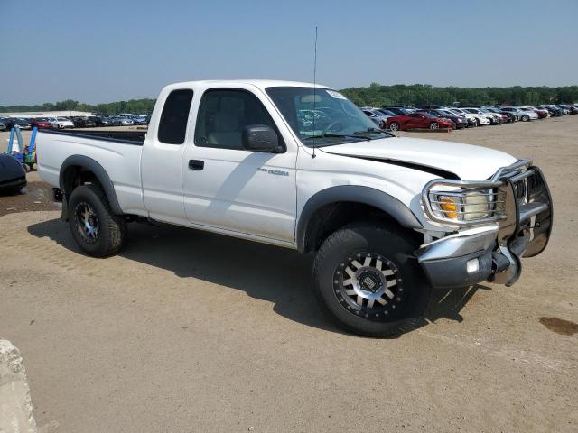 5TEWM72N14Z396686 - 2004 TOYOTA TACOMA XTRACAB WHITE photo 4