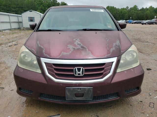 5FNRL3H61AB097222 - 2010 HONDA ODYSSEY EXL MAROON photo 5