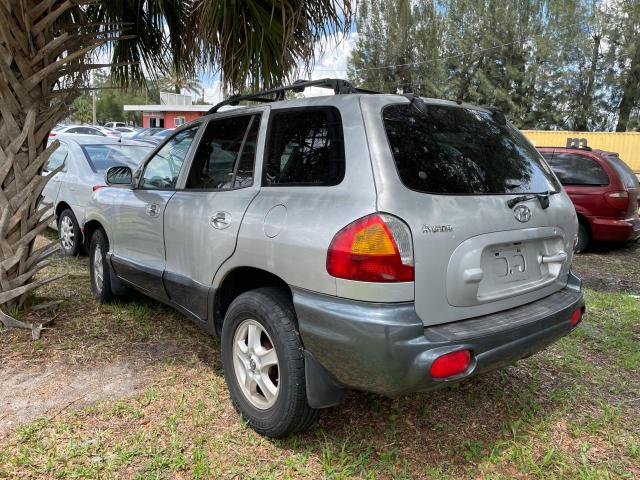 KM8SC83D81U124858 - 2001 HYUNDAI SANTA FE GLS GRAY photo 3