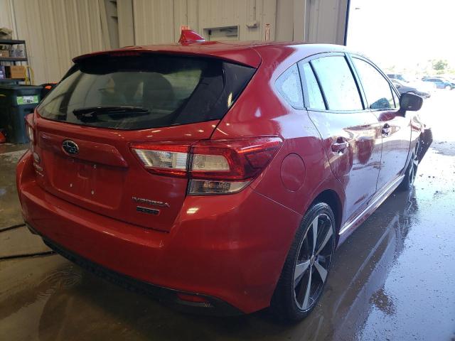 4S3GTAK60J3716622 - 2018 SUBARU IMPREZA SPORT RED photo 4