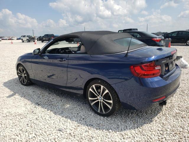 WBA2M9C30HV985824 - 2017 BMW 230XI BLUE photo 2