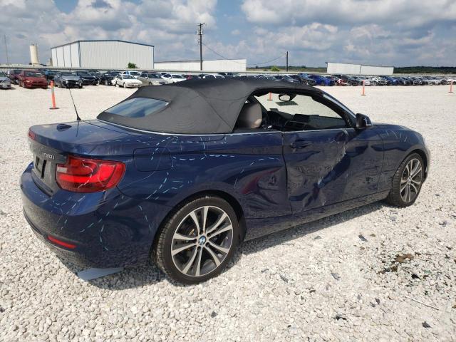 WBA2M9C30HV985824 - 2017 BMW 230XI BLUE photo 3