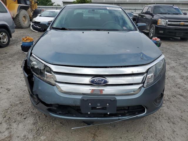 3FAHP0HA9BR139032 - 2011 FORD FUSION SE BLUE photo 5