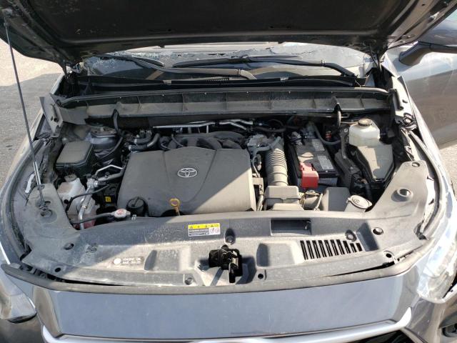 5TDHZRBH6MS551164 - 2021 TOYOTA HIGHLANDER XLE Grafit foto 11