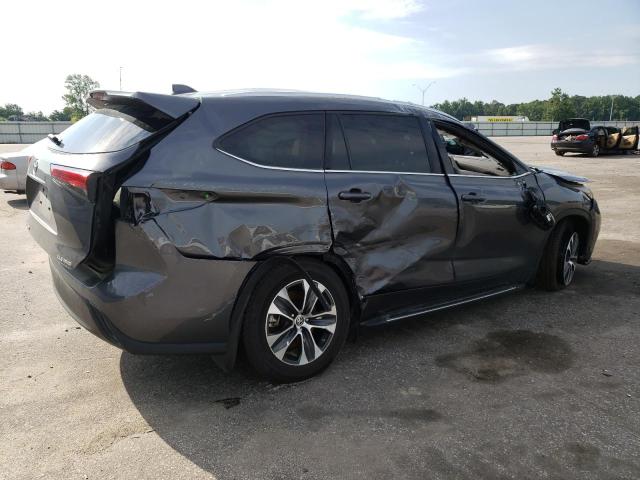 5TDHZRBH6MS551164 - 2021 TOYOTA HIGHLANDER XLE Grafit foto 3