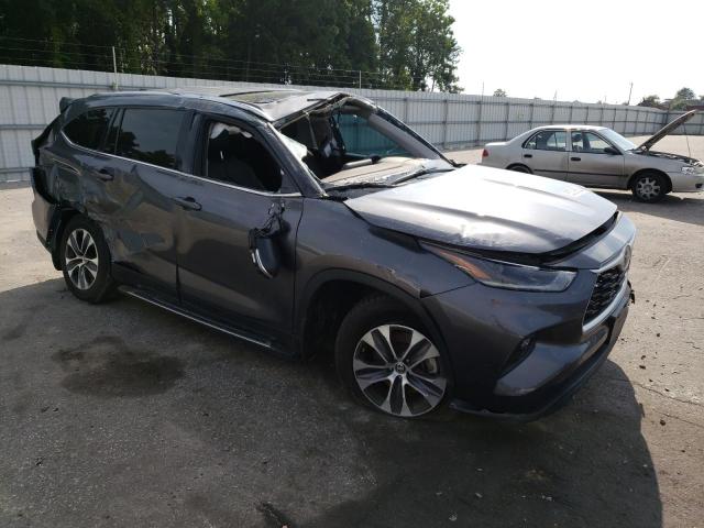 5TDHZRBH6MS551164 - 2021 TOYOTA HIGHLANDER XLE Grafit foto 4