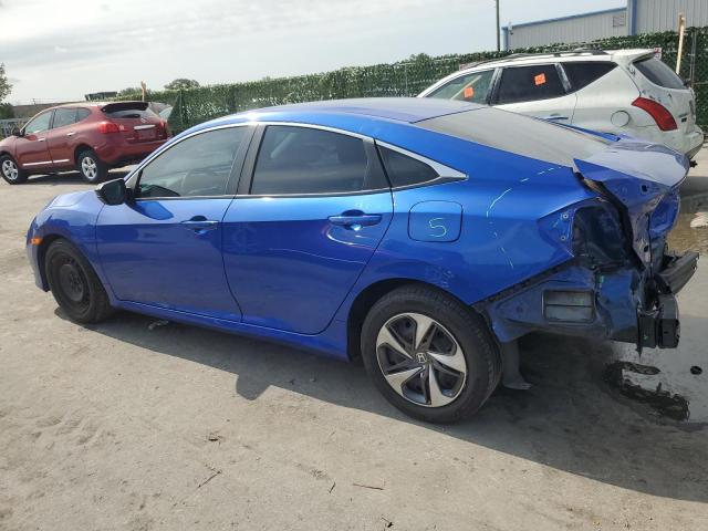 19XFC2F67LE006530 - 2020 HONDA CIVIC LX BLUE photo 2