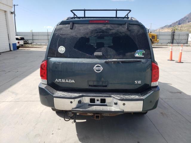 5N1AA08B36N717278 - 2006 NISSAN ARMADA SE GREEN photo 6