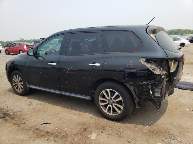 5N1AR2MM6EC615561 - 2014 NISSAN PATHFINDER S BLACK photo 2