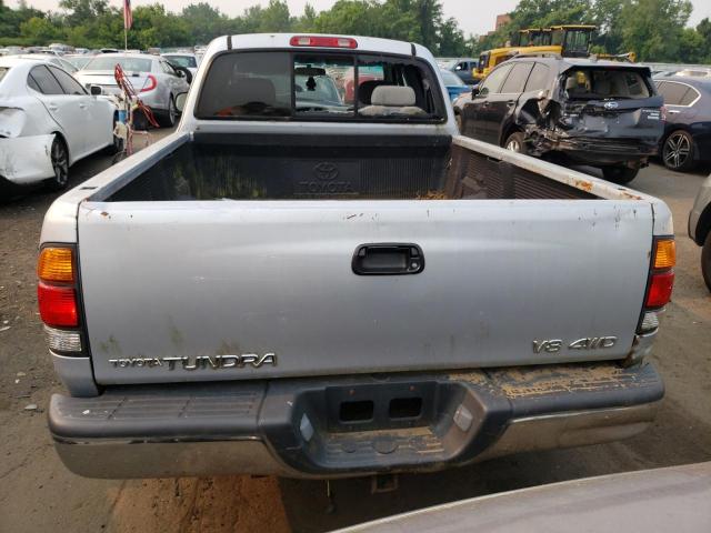 5TBBT4413YS029066 - 2000 TOYOTA TUNDRA ACCESS CAB SILVER photo 6