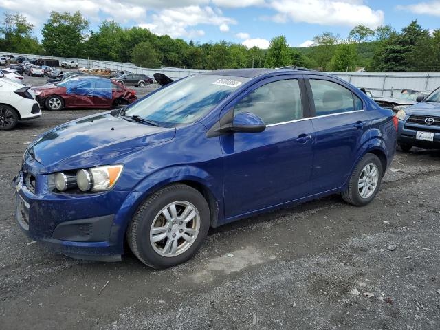 1G1JC5SG4E4138880 - 2014 CHEVROLET SONIC LT BLUE photo 1