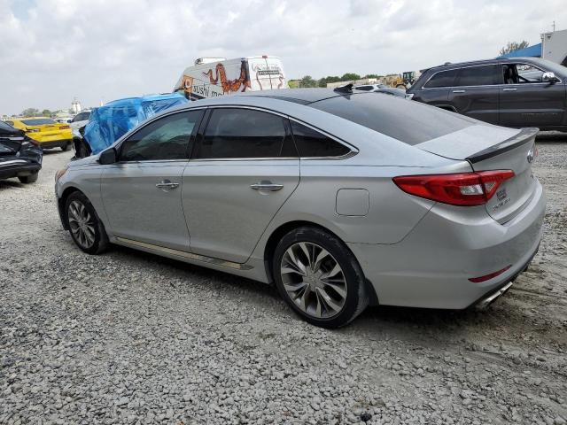 5NPE34AB5FH192709 - 2015 HYUNDAI SONATA SPORT SILVER photo 2