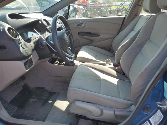 JHMZE2H30DS003086 - 2013 HONDA INSIGHT BLUE photo 7