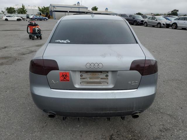 WAUDF78E97A103623 - 2007 AUDI A4 2.0T QUATTRO GRAY photo 6