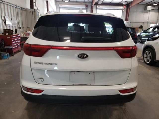 KNDPM3AC6H7079626 - 2017 KIA SPORTAGE LX WHITE photo 6