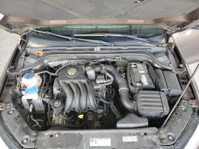 3VW1K7AJ8EM372413 - 2014 VOLKSWAGEN JETTA BASE 棕色 照片 11