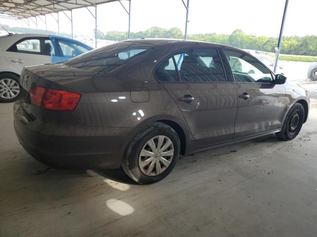 3VW1K7AJ8EM372413 - 2014 VOLKSWAGEN JETTA BASE 棕色 照片 3