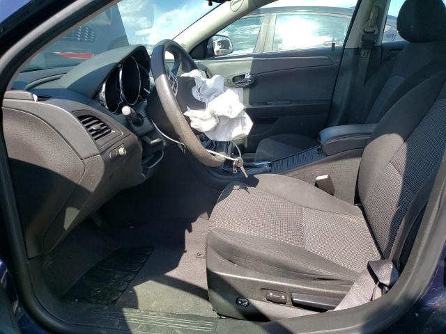 1G1ZC5E0XCF314818 - 2012 CHEVROLET MALIBU 1LT Niebieski zdjęcie 7