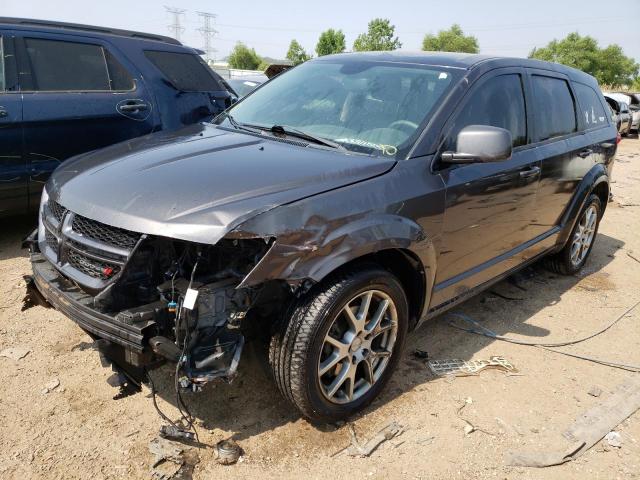 3C4PDDEG1FT749143 - 2015 DODGE JOURNEY R/T GRAY photo 1