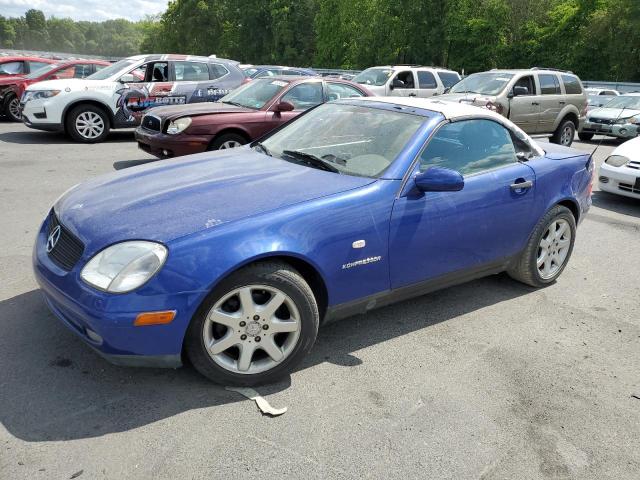 WDBKK47F4XF082275 - 1999 MERCEDES-BENZ SLK 230 KOMPRESSOR BLUE photo 1