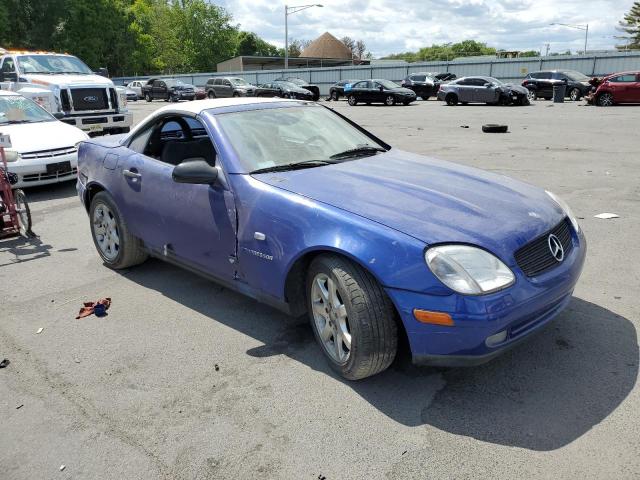 WDBKK47F4XF082275 - 1999 MERCEDES-BENZ SLK 230 KOMPRESSOR BLUE photo 4