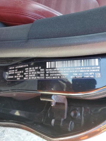 ZASFAKNN9J7B99489 - 2018 ALFA ROMEO STELVIO TI SPORT BLACK photo 12