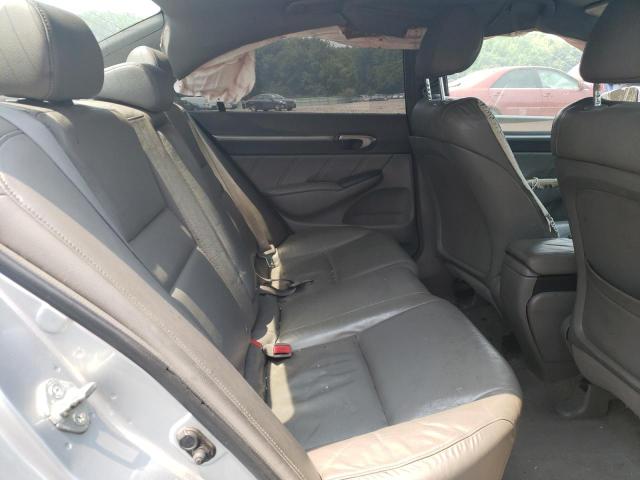 2HGFA16938H340836 - 2008 HONDA CIVIC EXL ვერცხლისფერი ფოტო 10