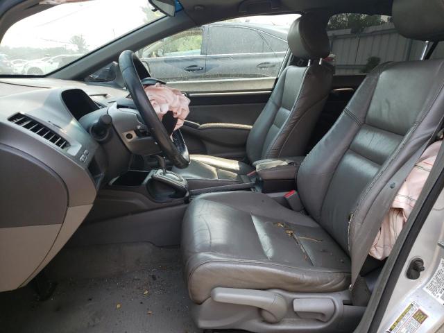 2HGFA16938H340836 - 2008 HONDA CIVIC EXL ვერცხლისფერი ფოტო 7