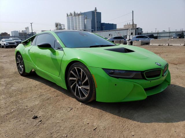 WBY2Z2C57FV392552 - 2015 BMW I8 GREEN photo 4