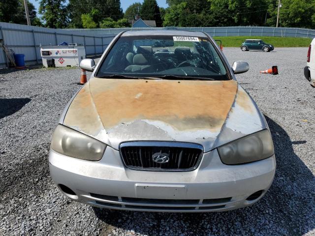 KMHDN45D62U466979 - 2002 HYUNDAI ELANTRA GLS SILVER photo 5