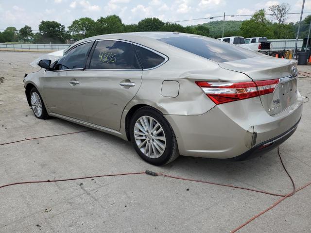 4T1BD1EB6FU043803 - 2015 TOYOTA AVALON HYBRID BEIGE photo 2