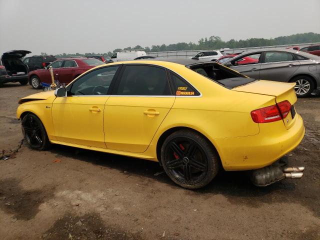 WAUKGAFL4BA000878 - 2011 AUDI S4 PRESTIGE YELLOW photo 2