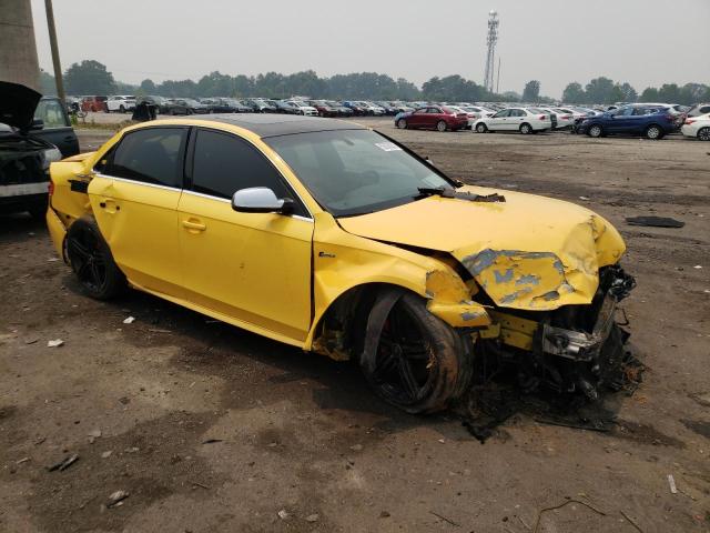 WAUKGAFL4BA000878 - 2011 AUDI S4 PRESTIGE YELLOW photo 4