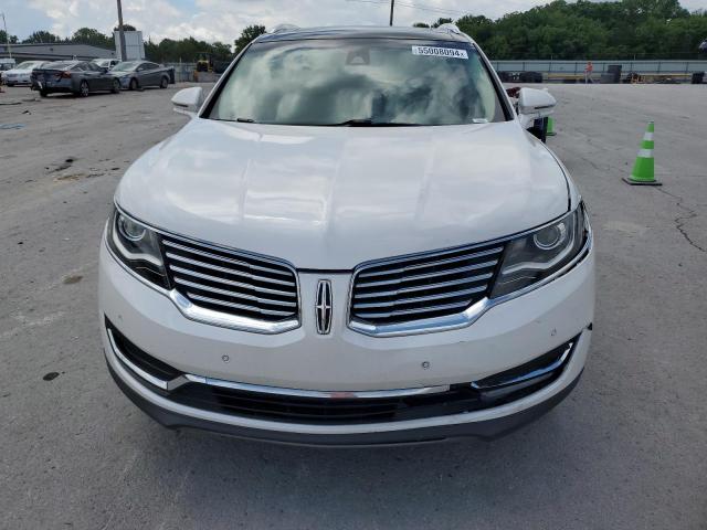 2LMPJ6LR3HBL43291 - 2017 LINCOLN MKX RESERVE WHITE photo 5